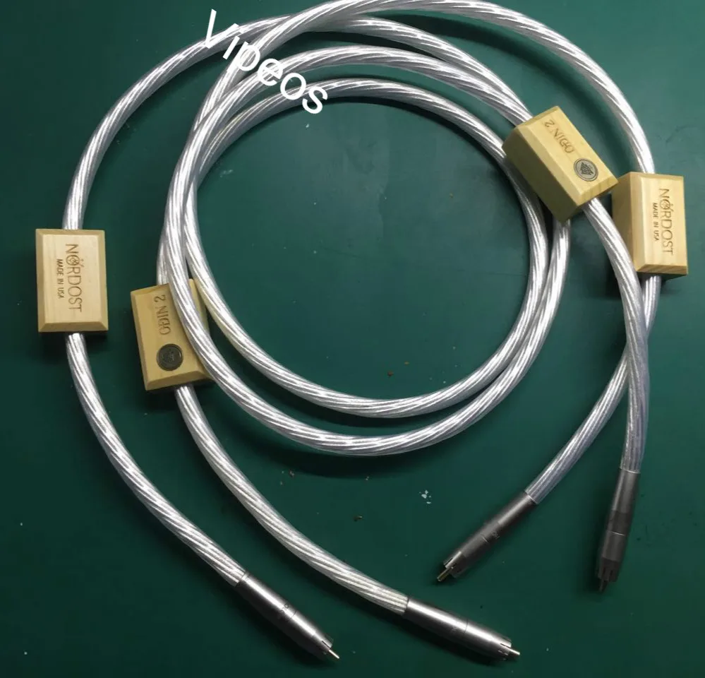 Nordost Odin2 silver Supreme Reference interconnects RCA cable Audiophile DHL shipping for amplifier CD player
Nordost Odin2 silver Supreme Reference interconnects RCA cable Audiophile DHL shipping for amplifier CD player