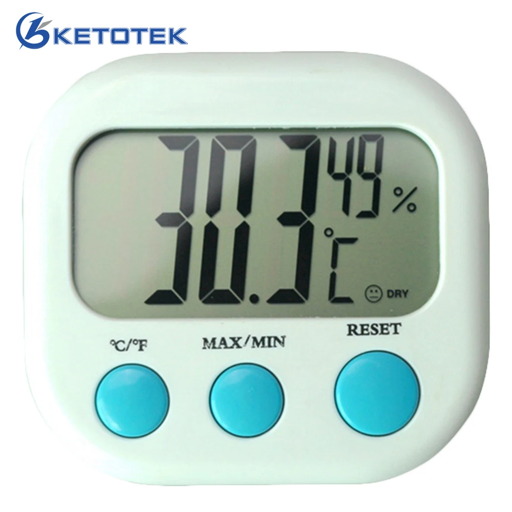 Mini digital temperature humidity meter Gauge LCD display Indoor thermometer Hygrometer Convenient Temperature Sensor
Mini digital temperature humidity meter Gauge LCD display Indoor thermometer Hygrometer Convenient Temperature Sensor