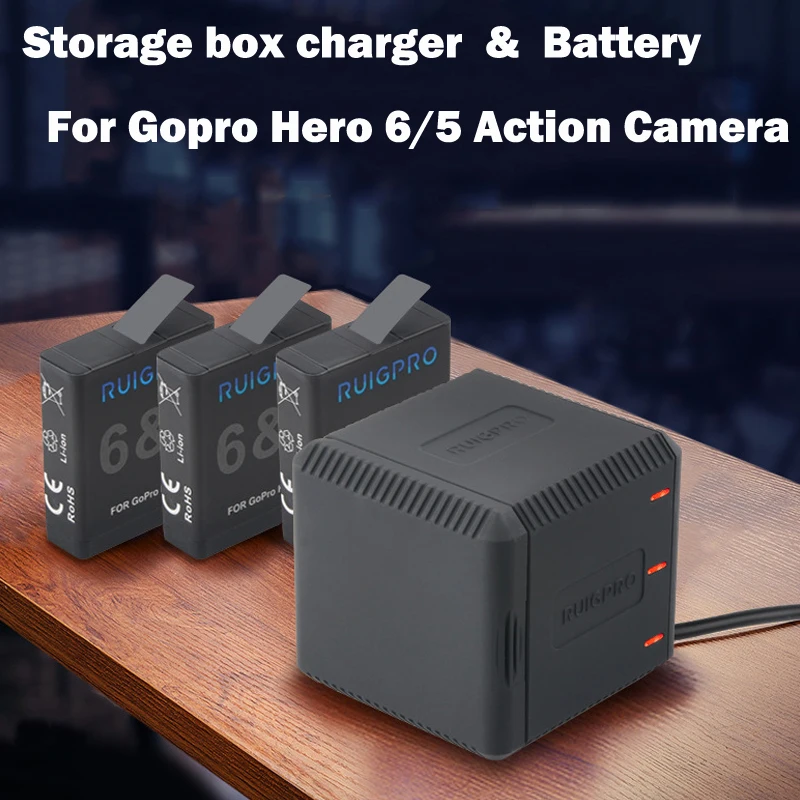 Hero7 Battery Storage Box Charger Bateria AHDBT-501 Battery for GoPro Hero5 hero6 Black Go Pro Hero 7 Camera Accessories
Hero7 Battery Storage Box Charger Bateria AHDBT-501 Battery for GoPro Hero5 hero6 Black Go Pro Hero 7 Camera Accessories