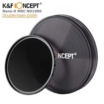 K&F CONCEPT Slim ND1000 52/58/62/67/72/82mm ND filter Lens Multi-Coated Glass Neutral Density Filter For Sony Canon Nikon Camera
K&F CONCEPT Slim ND1000 52/58/62/67/72/82mm ND filter Lens Multi-Coated Glass Neutral Density Filter For Sony Canon Nikon Camera