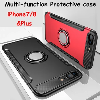2018 New style multi-function iPhone7 iPhone8 & ipone7-plus & iphone8-plus protective case with rotatable finger ring glass film
2018 New style multi-function iPhone7 iPhone8 & ipone7-plus & iphone8-plus protective case with rotatable finger ring glass film