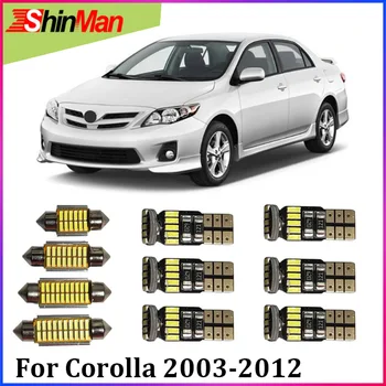 ShinMan 6x LED CAR Light Car LED Interior Car lighting For Toyota Corolla LED Interior Light kit 2003-2012 LED bulb Car lamp
ShinMan 6x LED CAR Light Car LED Interior Car lighting For Toyota Corolla LED Interior Light kit 2003-2012 LED bulb Car lamp