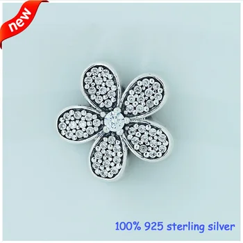 Fits Pandora Bracelets Daisy Pave Silver Beads With Cubic Zirconia New 100% 925 Sterling Silver Charms DIY Jewelry Wholesale
Fits Pandora Bracelets Daisy Pave Silver Beads With Cubic Zirconia New 100% 925 Sterling Silver Charms DIY Jewelry Wholesale
