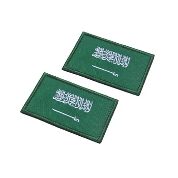 10pcs/lot 3D embroidery patches Loops and hook The flag of Saudi Arabia flag patch embroidery patches Color chapter armbands
10pcs/lot 3D embroidery patches Loops and hook The flag of Saudi Arabia flag patch embroidery patches Color chapter armbands