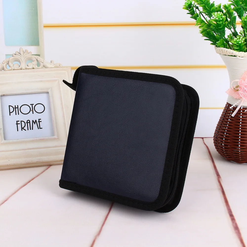 CD Holder Bags of Faux PU Leather 40 Disc CD DVD Holder Storage Cover Case Organizer Wallet Bag Album
CD Holder Bags of Faux PU Leather 40 Disc CD DVD Holder Storage Cover Case Organizer Wallet Bag Album