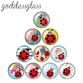 New insect ladybug bee birds Moth 10pcs 12mm/18mm/20mm/25mm/30mm Round photo glass cabochon demo flat back Making findings
New insect ladybug bee birds Moth 10pcs 12mm/18mm/20mm/25mm/30mm Round photo glass cabochon demo flat back Making findings