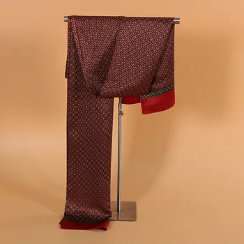 100% Silk Wrap Scarf For Men 2019 Spring Male Long Fashion Brand Silk Scarfs Wraps Business Man Pure Silk Scarves Winter
100% Silk Wrap Scarf For Men 2019 Spring Male Long Fashion Brand Silk Scarfs Wraps Business Man Pure Silk Scarves Winter