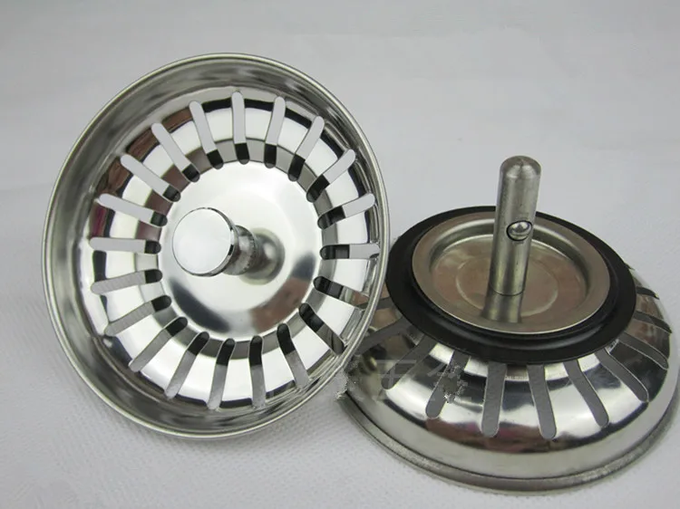 1PC 304 Stainless Steel Sink Cover Strainer Plug Drain Stopper Filter Kitchen Tool
1PC 304 Stainless Steel Sink Cover Strainer Plug Drain Stopper Filter Kitchen Tool