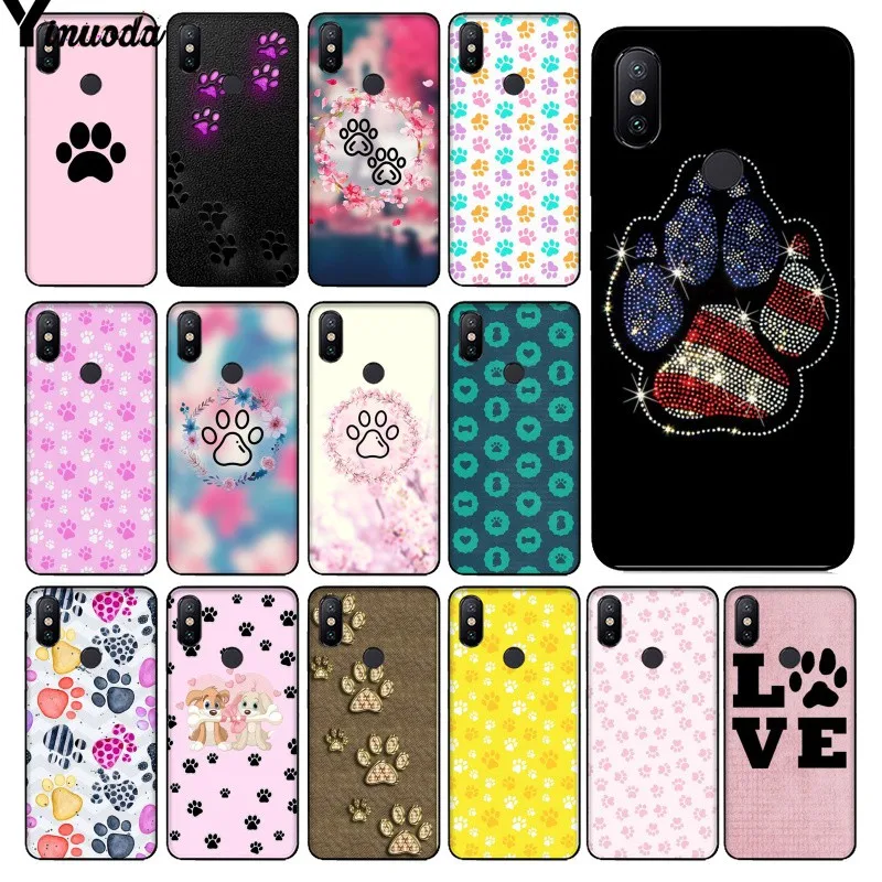 Yinuoda Dog paw Footprint Pattern TPU Black Phone Case Shell for Xiaomi Redmi 5 5Plus Note4 4X Note5 6A Mi 6 Mix2 Mix2S
Yinuoda Dog paw Footprint Pattern TPU Black Phone Case Shell for Xiaomi Redmi 5 5Plus Note4 4X Note5 6A Mi 6 Mix2 Mix2S