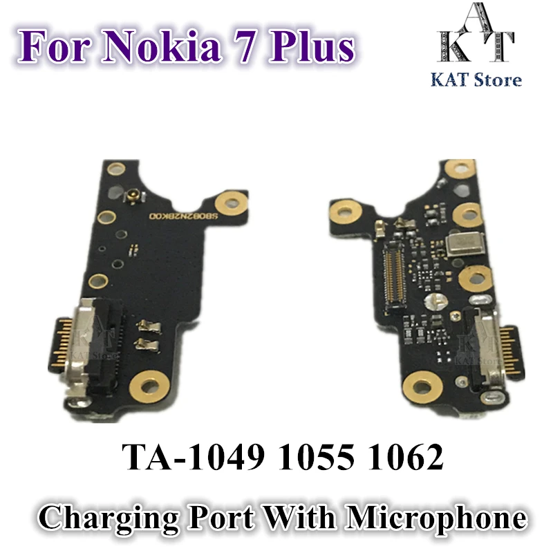 1Pcs New For Nokia 7 plus 7+ TA-1049 1055 1062 USB Charger Charging Port Dock Connector Microphone Flex Cable Board Repair Parts
1Pcs New For Nokia 7 plus 7+ TA-1049 1055 1062 USB Charger Charging Port Dock Connector Microphone Flex Cable Board Repair Parts