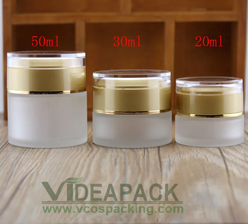 50pcs 20 g 30 g 50g Cream frosted glass jar empty bottles container cosmetic plastic screw cap
50pcs 20 g 30 g 50g Cream frosted glass jar empty bottles container cosmetic plastic screw cap