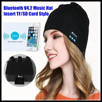 Men&Women Insert TF/SD Slot Knit Beanie Wireless Smart Bluetooth V4.2 Cap Headset Headphone Speaker Mic Magic Sport Winter Hat
Men&Women Insert TF/SD Slot Knit Beanie Wireless Smart Bluetooth V4.2 Cap Headset Headphone Speaker Mic Magic Sport Winter Hat