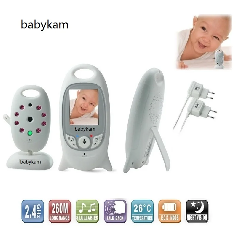 Babykam baba electronics monitor 2 inch Intercom Lullabies IR Night vision Temperature monitor electronic nanny radio babysitter
Babykam baba electronics monitor 2 inch Intercom Lullabies IR Night vision Temperature monitor electronic nanny radio babysitter