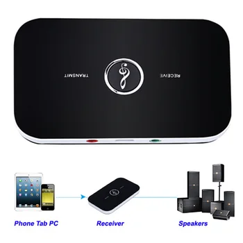 B6 2 in 1 Wireless Bluetooth Receiver Transmitter 4.1 Audio 3.5mm Adapter Bluetooth Receiver Transmitter Aux For PC Smartphone
B6 2 in 1 Wireless Bluetooth Receiver Transmitter 4.1 Audio 3.5mm Adapter Bluetooth Receiver Transmitter Aux For PC Smartphone