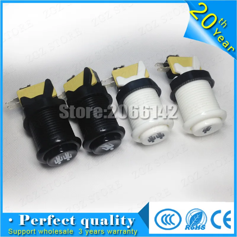 1 pcs long American stype round New Arcade Push Button black white player Durable Jamma Game Long Switch 1pcs
1 pcs long American stype round New Arcade Push Button black white player Durable Jamma Game Long Switch 1pcs