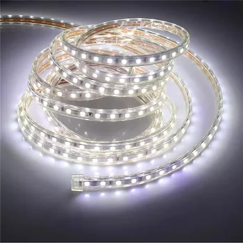 SMD 5050 AC220V LED Strip Flexible Light 60leds/m Waterproof Led Tape LED Light With EU Power Plug 1M/2M/3M/5M/8M/9M/10M/15M/20M
SMD 5050 AC220V LED Strip Flexible Light 60leds/m Waterproof Led Tape LED Light With EU Power Plug 1M/2M/3M/5M/8M/9M/10M/15M/20M