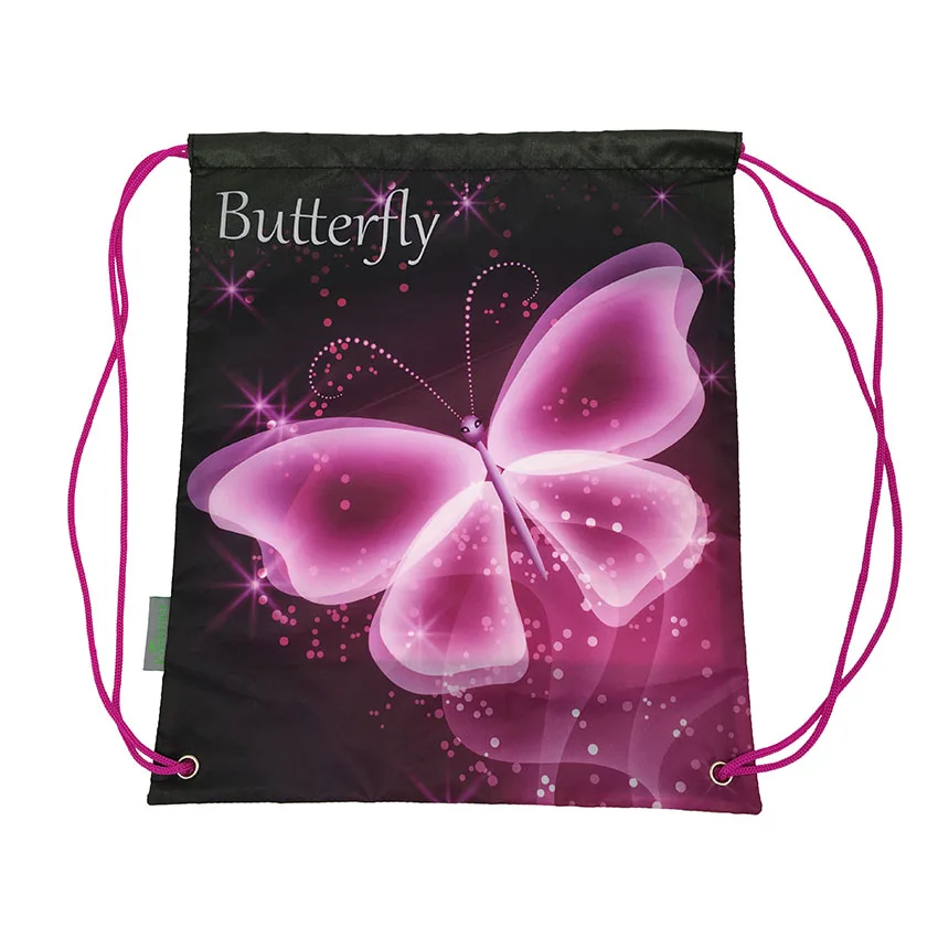 JASMINESTAR-38-33CM-Drawstring-Backpack-Shoes-Girls-Butterfly-Print-Waterproof-Nylon-Storage-Bags-Baby-Kids-Travel (1)