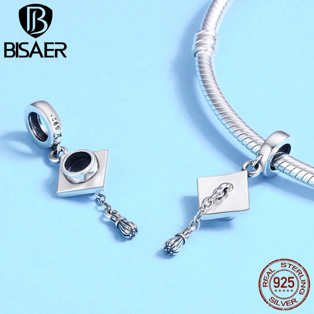 Genuine 100% 925 Sterling Silver Charm Trencher Cap Tassel Pendant Charm Beads fit Charm Bracelet DIY Jewelry Making Gift GXC459
Genuine 100% 925 Sterling Silver Charm Trencher Cap Tassel Pendant Charm Beads fit Charm Bracelet DIY Jewelry Making Gift GXC459