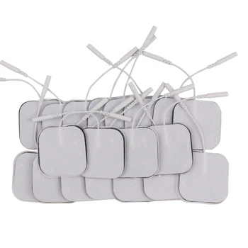 100Pcs/lot Reusable Self Adhesive Electrode Pads For EMS/Tens Nerve Muscle Stimulator Physiotherapy Body Massager 5*5cm 2mm Plug
100Pcs/lot Reusable Self Adhesive Electrode Pads For EMS/Tens Nerve Muscle Stimulator Physiotherapy Body Massager 5*5cm 2mm Plug