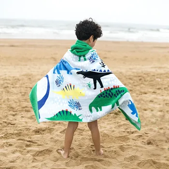 Free shipping Gift Cute Cartoon Dinosaurs Pattern Cotton Hooded Towel Poncho Cape Swimming Pool Bath beach towel 127cm*76cm
Free shipping Gift Cute Cartoon Dinosaurs Pattern Cotton Hooded Towel Poncho Cape Swimming Pool Bath beach towel 127cm*76cm