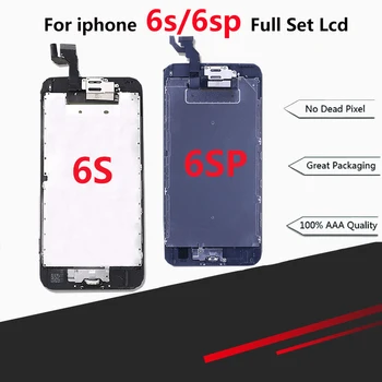 10PCS Full Assembly LCD For iPhone 6s&6S plus display 3D Touch Screen Replacement Display With Camera Home Button for iphone 6s
10PCS Full Assembly LCD For iPhone 6s&6S plus display 3D Touch Screen Replacement Display With Camera Home Button for iphone 6s