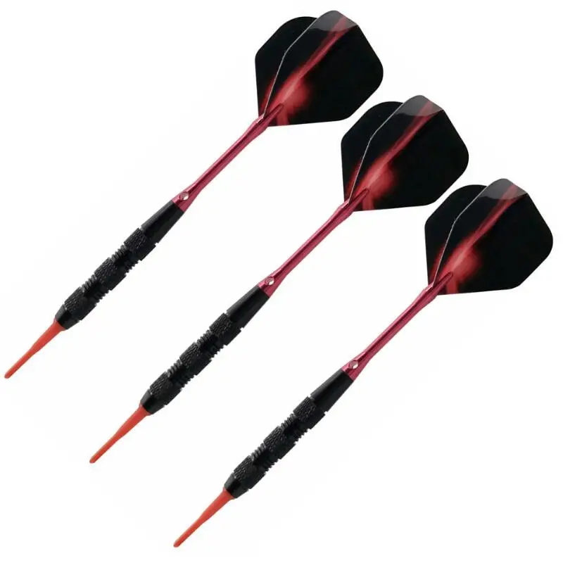 6pcs 18 gram Knurled Design Black Professional Soft Tip Darts Set + Case Aluminum Dart Shafts Flights for Electronic Dartboard
6pcs 18 gram Knurled Design Black Professional Soft Tip Darts Set + Case Aluminum Dart Shafts Flights for Electronic Dartboard