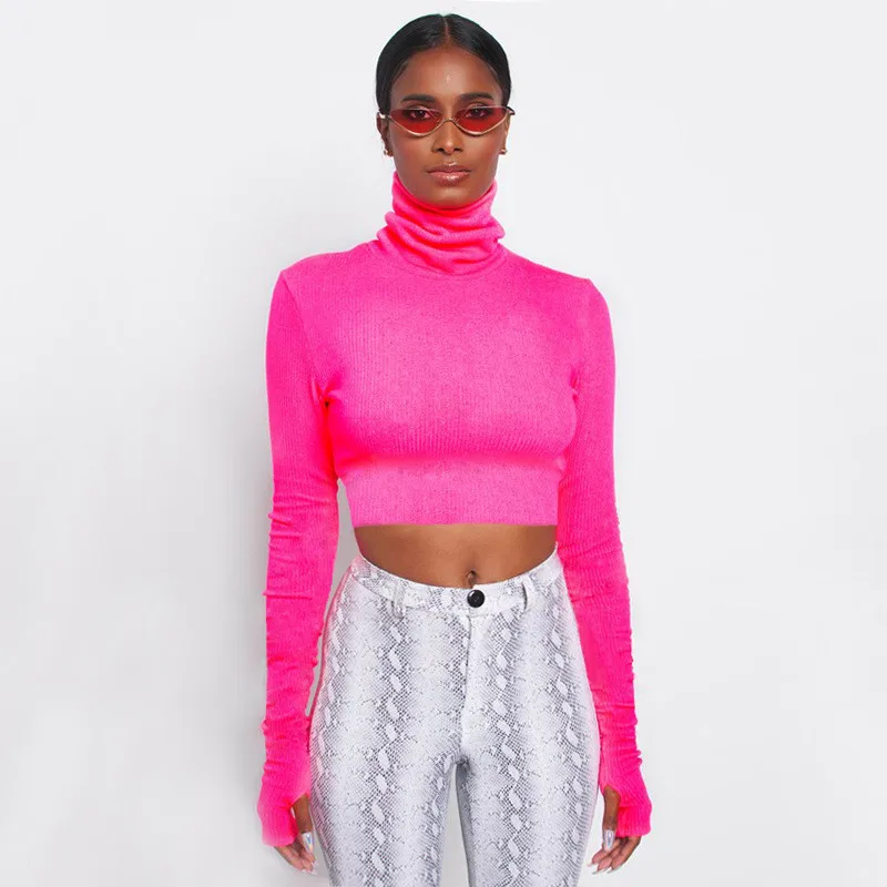 2018 Autumn Winter T-shirt Women Regular Fashion Elegant Turtleneck Solid Sexy Club Short Long Sleeve Women T-shirts Tops Blusas
2018 Autumn Winter T-shirt Women Regular Fashion Elegant Turtleneck Solid Sexy Club Short Long Sleeve Women T-shirts Tops Blusas