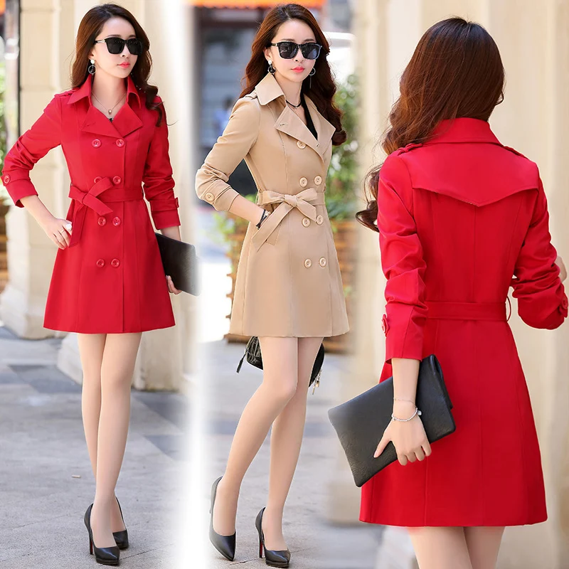 Fashion windbreaker jacket female British 2019 autumn new spring thin wild long paragraph large size slim windbreaker trend
Fashion windbreaker jacket female British 2019 autumn new spring thin wild long paragraph large size slim windbreaker trend