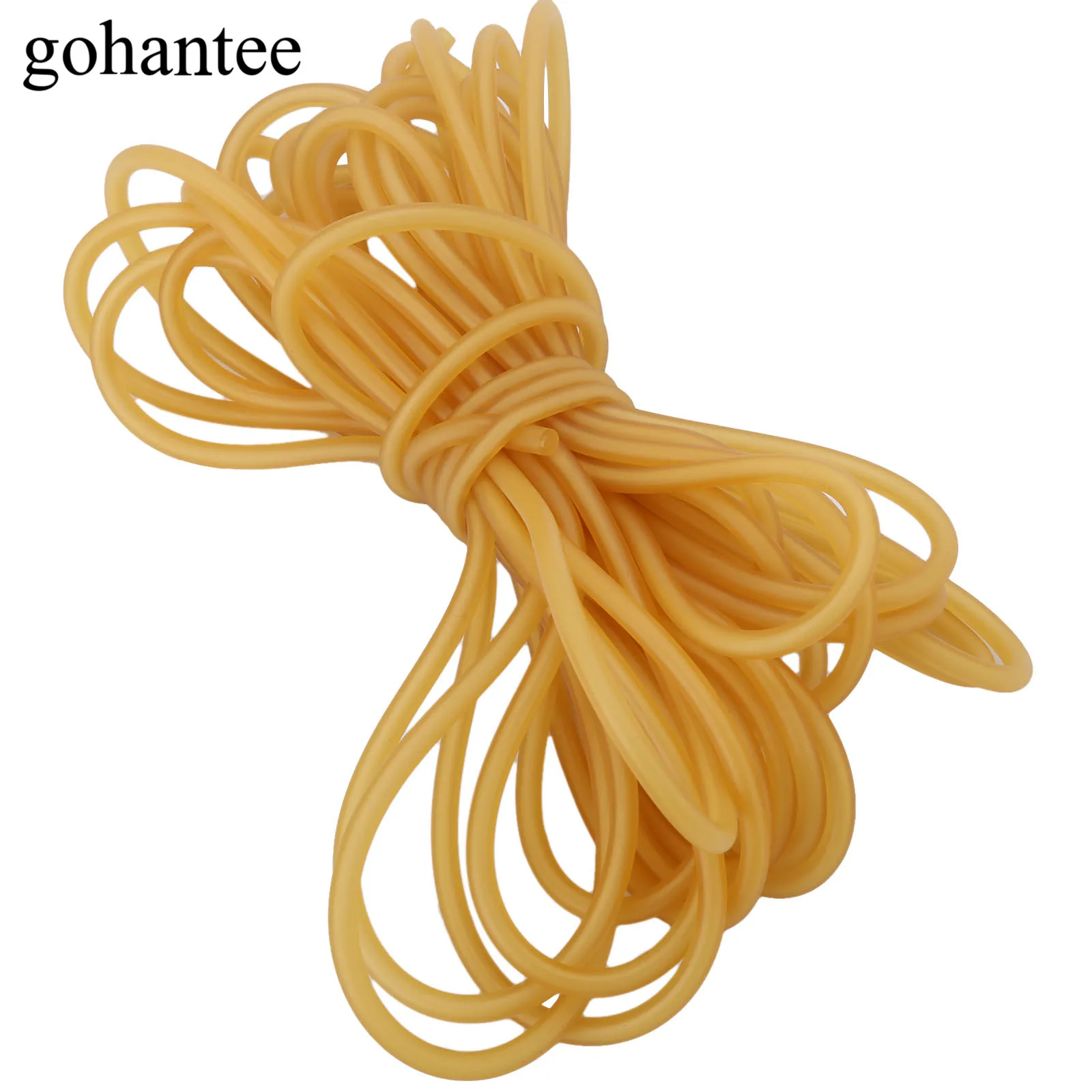 gohantee Yellow 10M Natural Latex Rubber Tube Elastica Bungee for Hunting Slingshot Catapult 2mmX5mm 2050 Sling Rubber Band Tube
gohantee Yellow 10M Natural Latex Rubber Tube Elastica Bungee for Hunting Slingshot Catapult 2mmX5mm 2050 Sling Rubber Band Tube