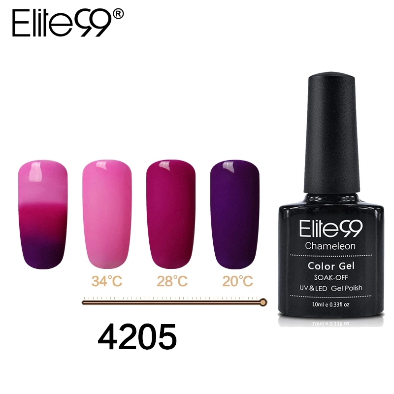 Elite99 10ml Thermal Nail Gel Polish 3 color temperature change Nail Art Soak Off UV Gel Varnish Long Lasting 3 in 1 Chameleon
Elite99 10ml Thermal Nail Gel Polish 3 color temperature change Nail Art Soak Off UV Gel Varnish Long Lasting 3 in 1 Chameleon