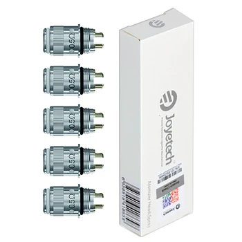 Joyetech eGo ONE 0.5 ohm Atomizer Replacement 5 Pieces Coil Head for eGo ONE Tank
Joyetech eGo ONE 0.5 ohm Atomizer Replacement 5 Pieces Coil Head for eGo ONE Tank
