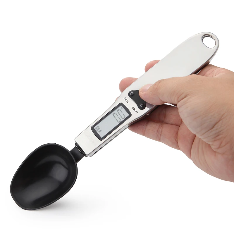 500g/0.1g Portable Digital Kitchen Scale Measuring Spoon Weight Gram Ounce Scoop Kit Electronic Food Scale Balance Tool LCD
500g/0.1g Portable Digital Kitchen Scale Measuring Spoon Weight Gram Ounce Scoop Kit Electronic Food Scale Balance Tool LCD