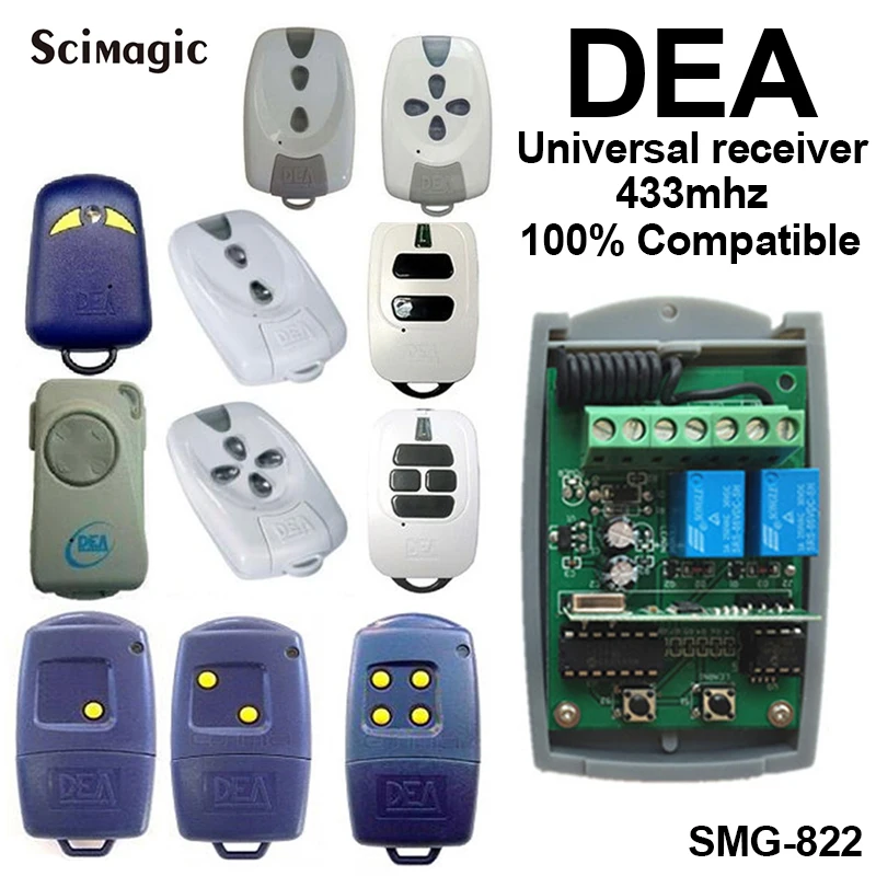 2pcs DEA MIO TR2, TR4 Compatible Remote Control 433.92MHz Rolling Code receiver Free Shipping
2pcs DEA MIO TR2, TR4 Compatible Remote Control 433.92MHz Rolling Code receiver Free Shipping