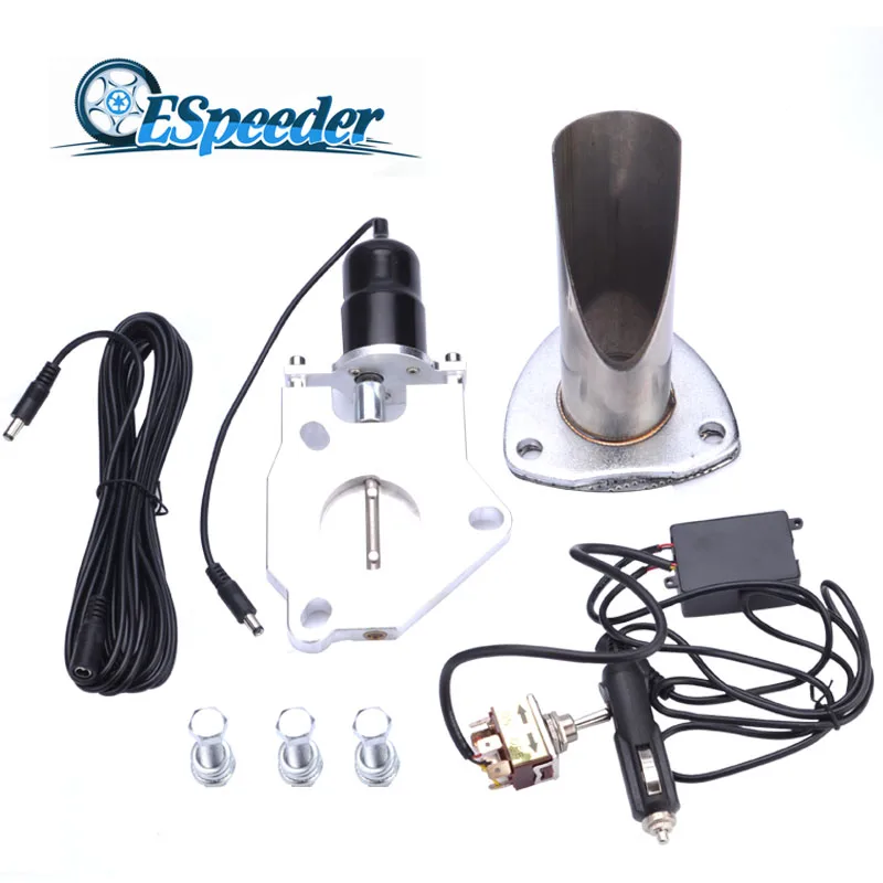 2.5 inch Electric Stainless Exhaust Cutout with Manually control With Be cut Pipe Exhaust Cut out Kit
2.5 inch Electric Stainless Exhaust Cutout with Manually control With Be cut Pipe Exhaust Cut out Kit