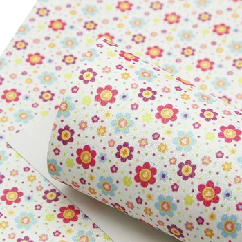 David accessories 20*34cm Flowers Fine Glitter Faux Synthetic Leather Fabric, DIY Sewing Hair Bow Bag Crafts Material,1Yc6034
David accessories 20*34cm Flowers Fine Glitter Faux Synthetic Leather Fabric, DIY Sewing Hair Bow Bag Crafts Material,1Yc6034