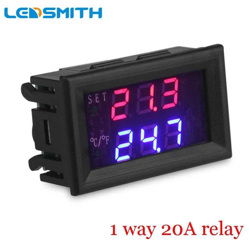 Digital Smart Temperature Controller DC12V 20A Adjustable Temperature Controller With Waterproof Sensor
Digital Smart Temperature Controller DC12V 20A Adjustable Temperature Controller With Waterproof Sensor