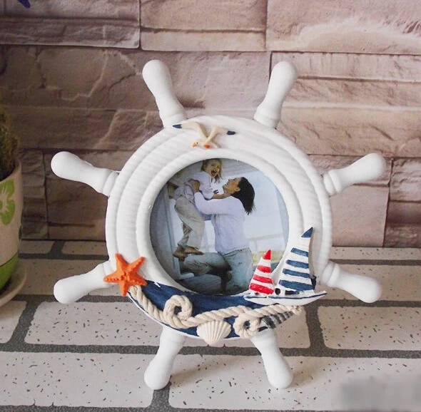 2 pieces New Mediterranean Style Rudder Picture Photo Frame Mediterranean Style Wood Desktop Prop Home Decor0023
2 pieces New Mediterranean Style Rudder Picture Photo Frame Mediterranean Style Wood Desktop Prop Home Decor0023