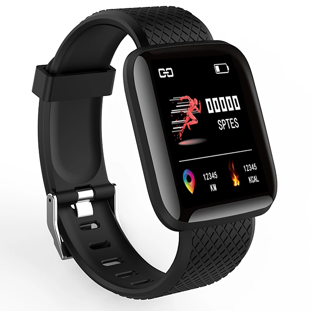 116 PLUS Smart Bracelet Color Screen Heart Rate Blood Pressure Monitoring Fitness Tracker Movement IP67 Waterproof Sport Watch
116 PLUS Smart Bracelet Color Screen Heart Rate Blood Pressure Monitoring Fitness Tracker Movement IP67 Waterproof Sport Watch