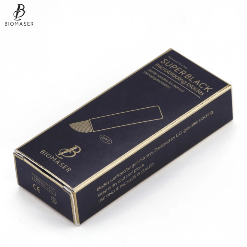 Biomaser 9pcs/18pcs Mix U Shape 12U 14U 16U 18U CF Microblading Needles for Permanent Makeup Supplies Manual Eyebrow Blades
Biomaser 9pcs/18pcs Mix U Shape 12U 14U 16U 18U CF Microblading Needles for Permanent Makeup Supplies Manual Eyebrow Blades