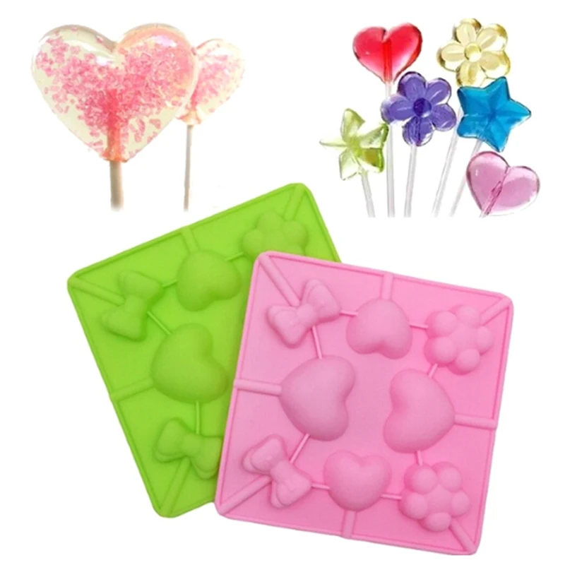 Ice Tray Mold Ice Cube Lolligags Candy Pudding Love Bowtie Flower DIY heart Lollipop Chocolate Mould Silicone Mold
Ice Tray Mold Ice Cube Lolligags Candy Pudding Love Bowtie Flower DIY heart Lollipop Chocolate Mould Silicone Mold