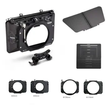 Tilta MB-T12 4*5.65 Lightweight Carbon Fiber Matte box (Clamp on) for 15mm Rod Support Rig for RED ARRI SONY DSLR HDV R
Tilta MB-T12 4*5.65 Lightweight Carbon Fiber Matte box (Clamp on) for 15mm Rod Support Rig for RED ARRI SONY DSLR HDV R