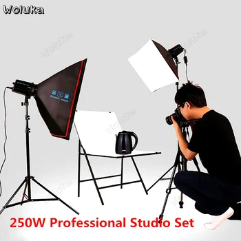 250W Studio Flash Kit photographic light Flash Professional Studio set Softbox photo lamp shooting Table Equipment CD50 T11
250W Studio Flash Kit photographic light Flash Professional Studio set Softbox photo lamp shooting Table Equipment CD50 T11