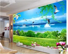 Custom photo 3d wallpaper Beautiful seascape with dolphin TV background wall Home decor 3d wall murals wallpaper for living room
Custom photo 3d wallpaper Beautiful seascape with dolphin TV background wall Home decor 3d wall murals wallpaper for living room