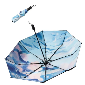 Rainy Sunny Umbrella Rain Women Parasols Men Waterproof Fold Umbrella Anti-UV Girls Beach Umbrellas Umbrellas Portable Travel
Rainy Sunny Umbrella Rain Women Parasols Men Waterproof Fold Umbrella Anti-UV Girls Beach Umbrellas Umbrellas Portable Travel