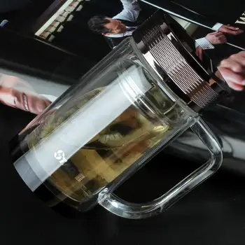 Glass Drinking Bottle New Creative Oval High-Grade Water Bottle With Infuser Tea Cup Double-Layer Chinese Coffee Mug
Glass Drinking Bottle New Creative Oval High-Grade Water Bottle With Infuser Tea Cup Double-Layer Chinese Coffee Mug