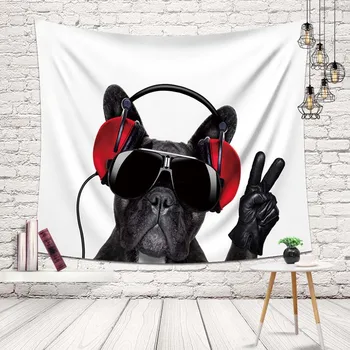 Yilin Hot Sale Creative design Dog Wall Tapestry Living Room tapestry animal Home Decoration Wall Hanging Mat Blanket Tapestry
Yilin Hot Sale Creative design Dog Wall Tapestry Living Room tapestry animal Home Decoration Wall Hanging Mat Blanket Tapestry