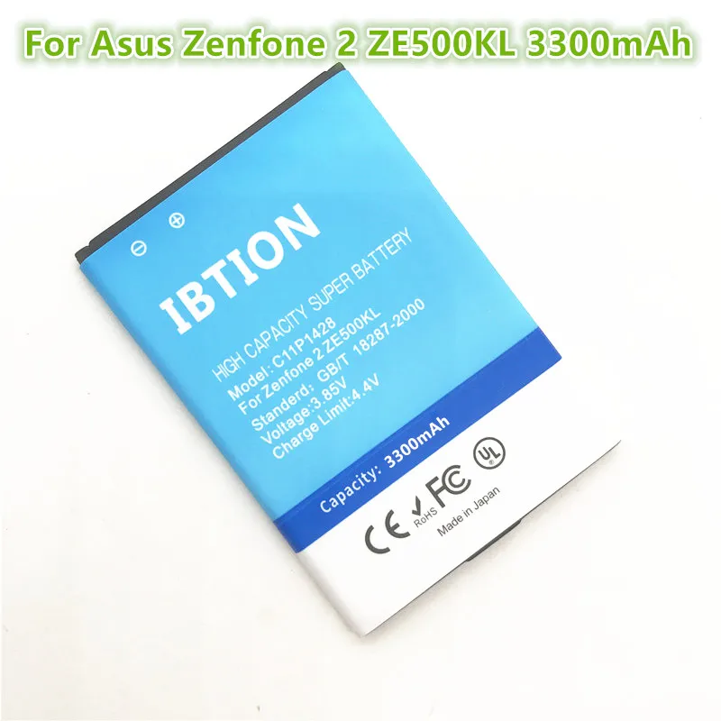IBTION 3300mAh C11P1428 B11P1428 Battery Replacement Li-ion Battery for Asus Zenfone 2 Zenfone2 Laser ZE500KL ZE500KG Battery
IBTION 3300mAh C11P1428 B11P1428 Battery Replacement Li-ion Battery for Asus Zenfone 2 Zenfone2 Laser ZE500KL ZE500KG Battery