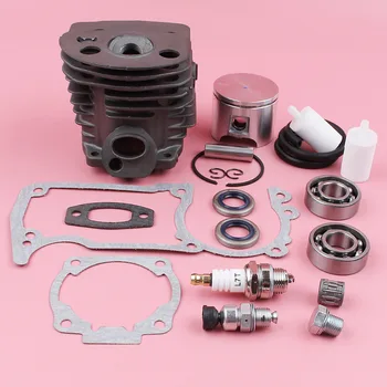 Cylinder Piston Ring Kit For Husqvarna 51 55 Rancher Chainsaw Spare Part Crank Bearing Oil Seal Fuel Filter Line Gasket Set
Cylinder Piston Ring Kit For Husqvarna 51 55 Rancher Chainsaw Spare Part Crank Bearing Oil Seal Fuel Filter Line Gasket Set