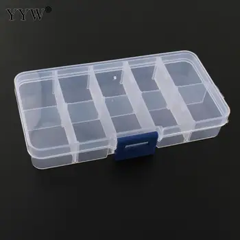 10 Grids Transparent Plastic Storage Box For Small Component Jewelry Tool Box Bead Organizer Nail Art Tip Case Jewelry Storage
10 Grids Transparent Plastic Storage Box For Small Component Jewelry Tool Box Bead Organizer Nail Art Tip Case Jewelry Storage
