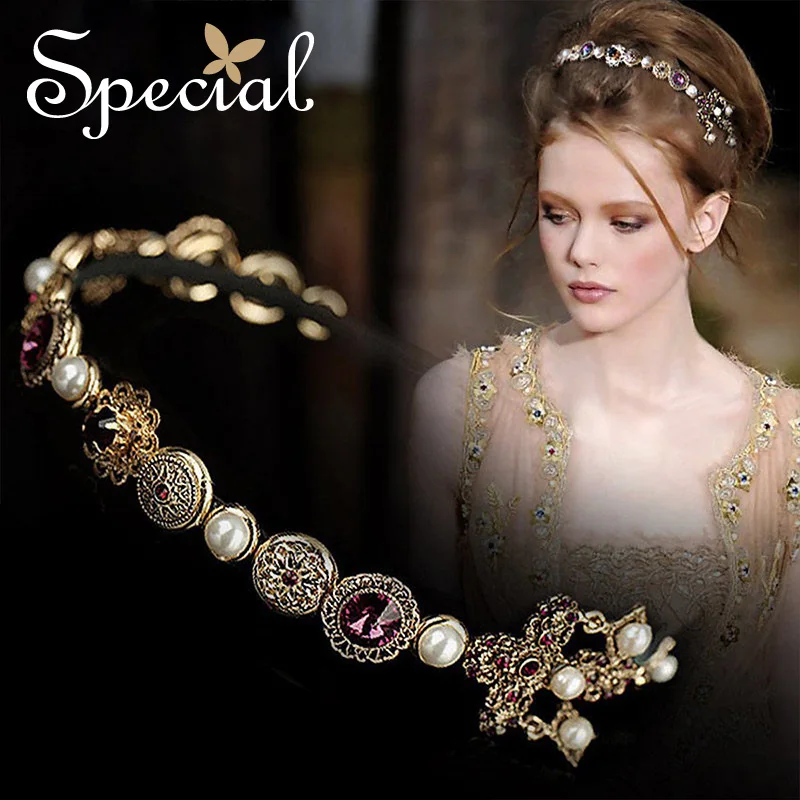 Special Vintage Hair Bands AAA Zirconia Hairwear Cross Hair Accessories European Style Gold Jewelry Gifts for Women FS16007
Special Vintage Hair Bands AAA Zirconia Hairwear Cross Hair Accessories European Style Gold Jewelry Gifts for Women FS16007
